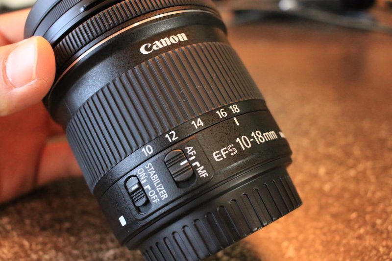 Canon - 【超広角レンズ】Canon EF-S10-18 F4.5-5.6 IS STMの+bonfanti