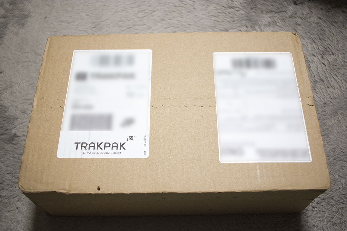 Chain Reaction Cyclesの荷物が到着