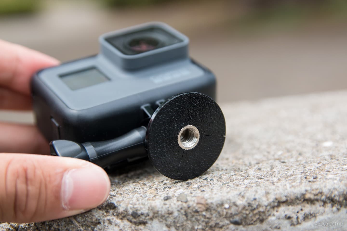 GoProを三脚に対応させる