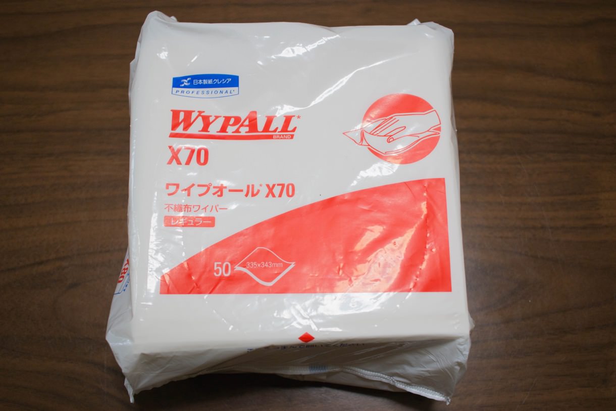日本製紙クレシアワイプオールX70のウエス