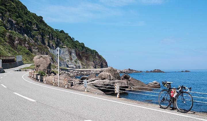 能登半島ロードバイク旅記事2日目のアイキャッチ