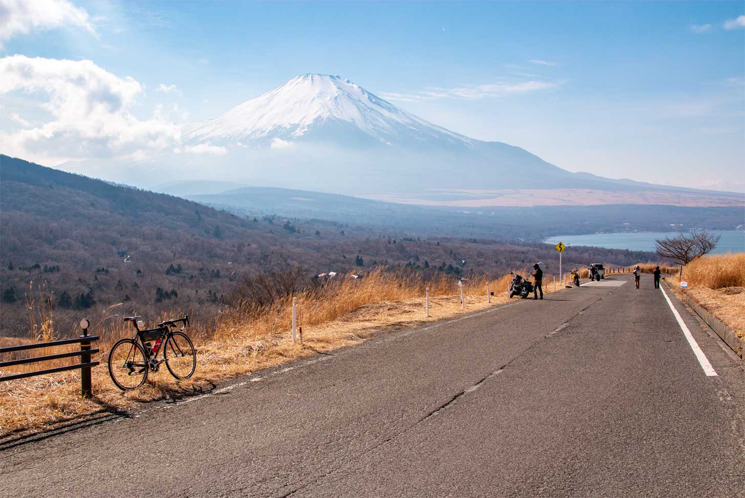 富士山とススキを見に行くライド 足柄峠 明神峠 三国峠 山中湖パノラマ台