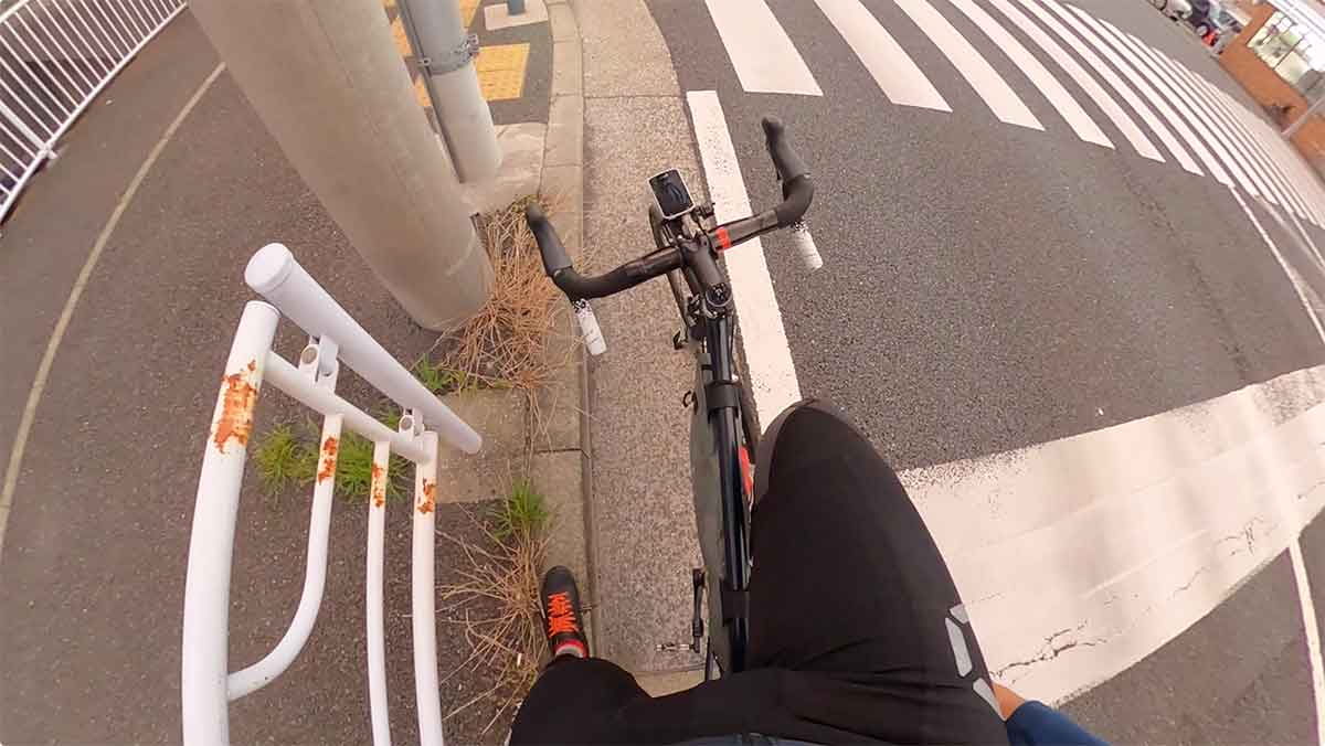 GoPro視点のサイクリング