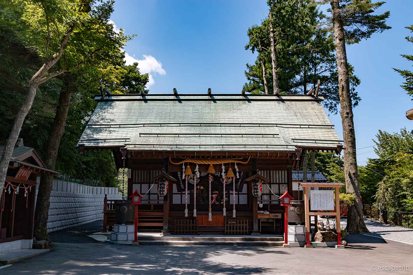 伊香保神社の本殿
