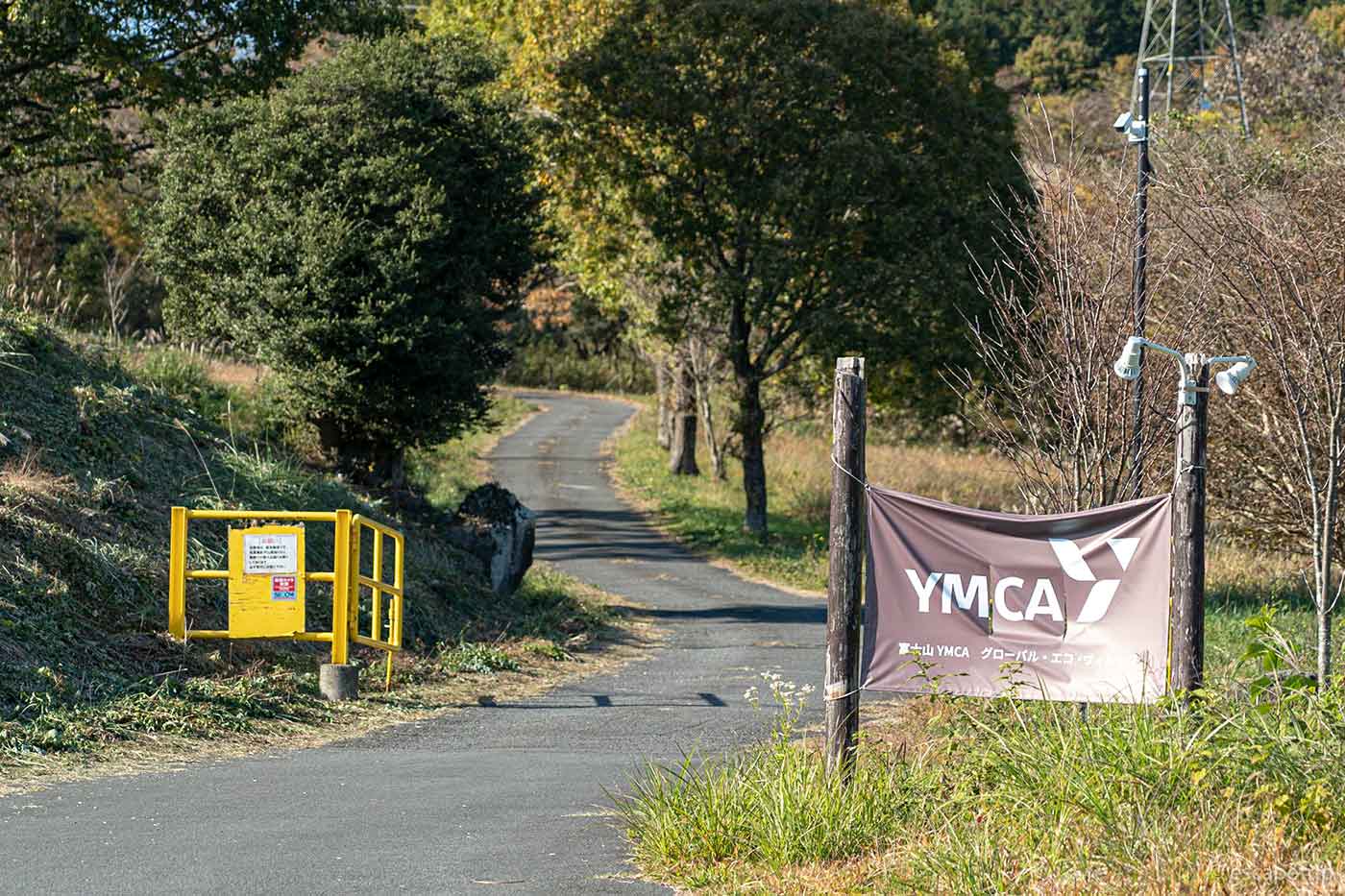 富士山YMCAの入り口