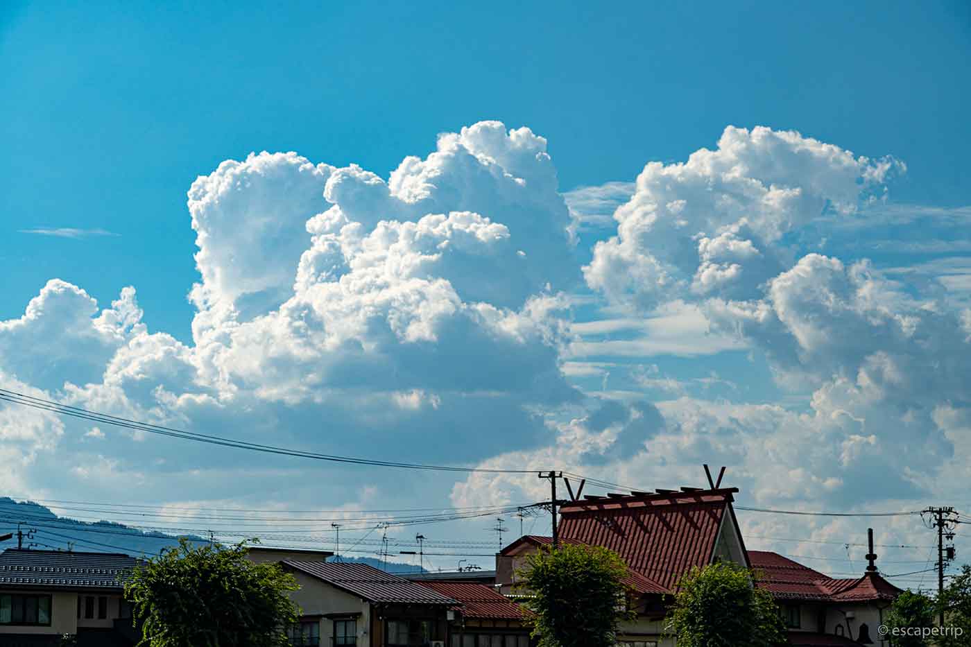 夏の入道雲