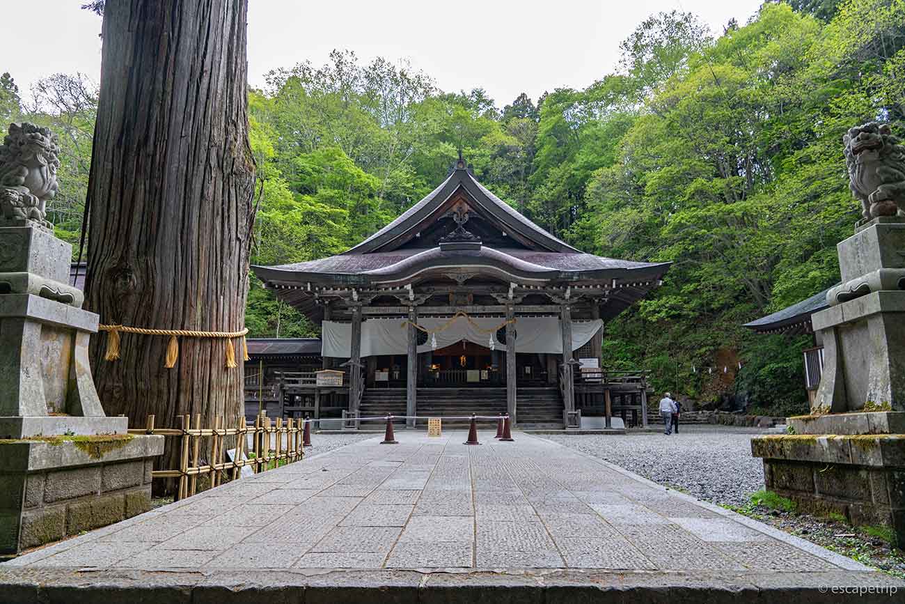 戸隠神社中社の本殿