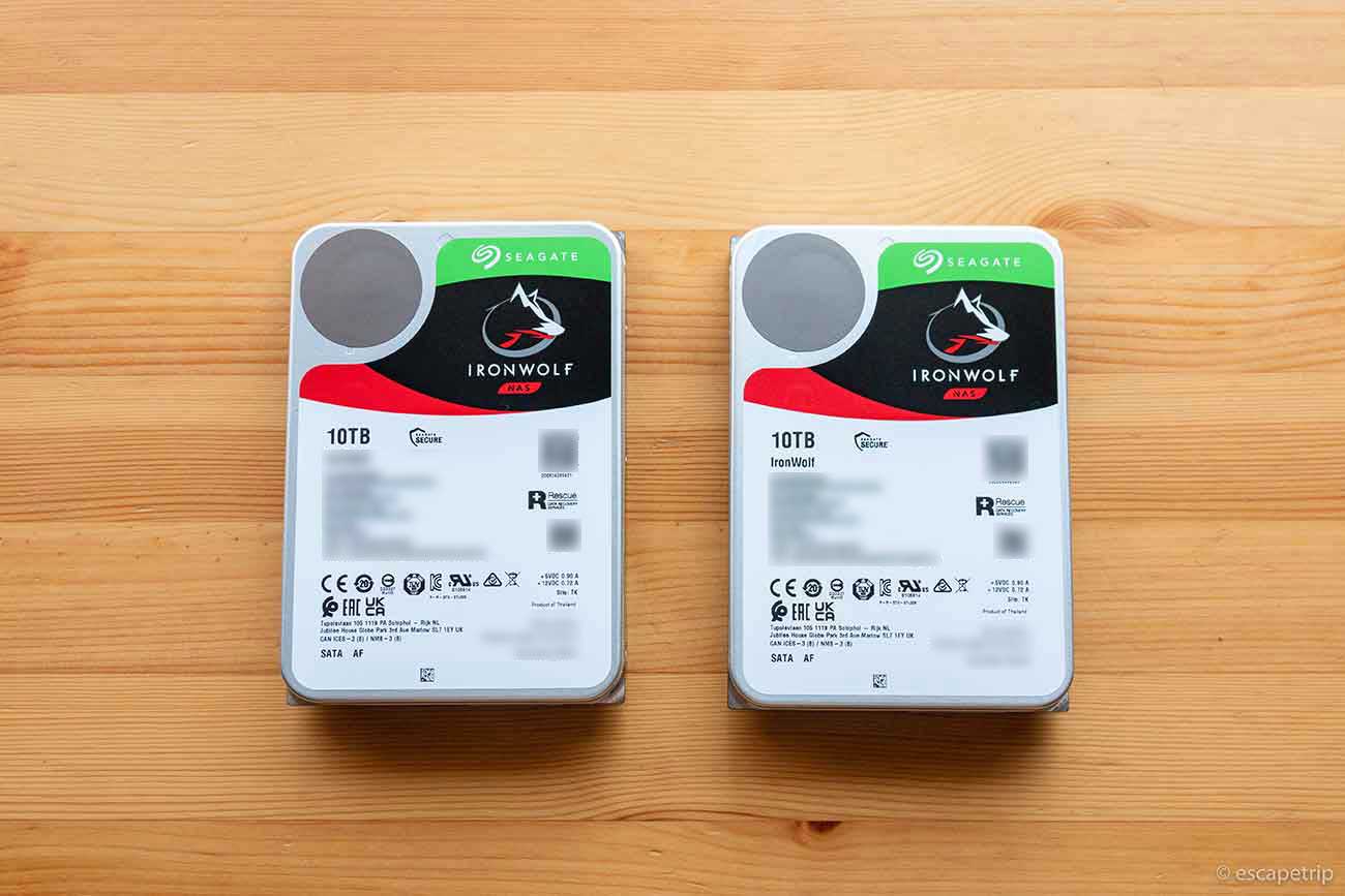 Seagateの10TBのHDD