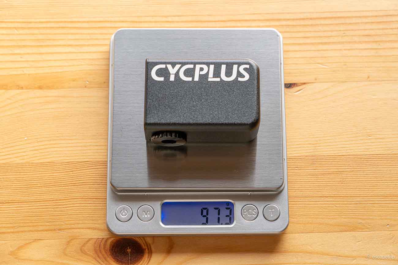 CYCPLUS AS2の重さカバーなし