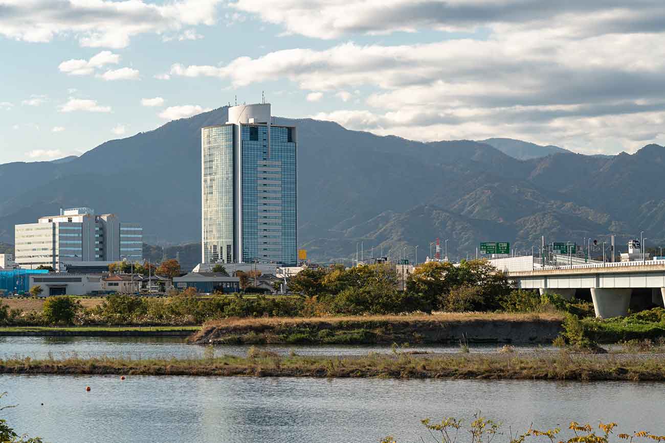 相模川の風景