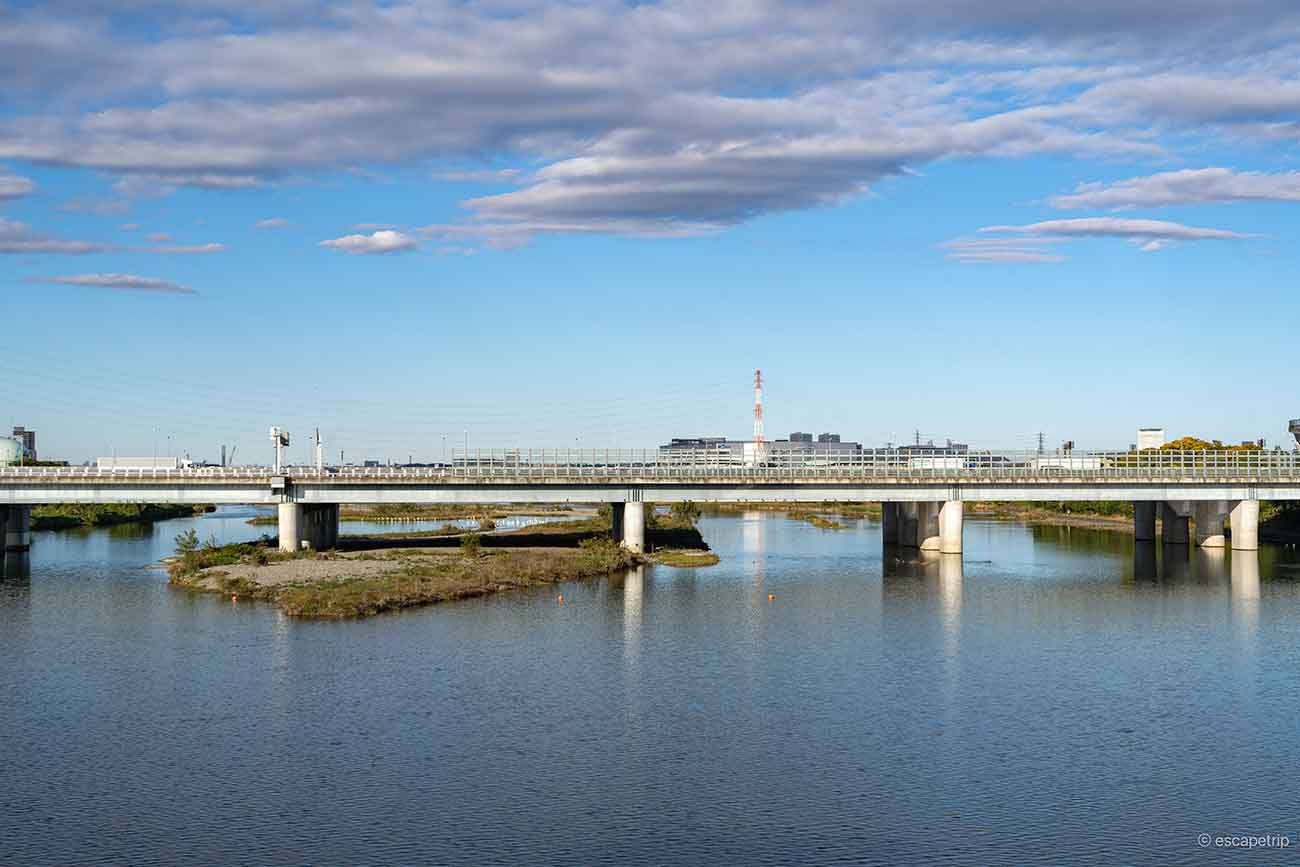 相模川の風景